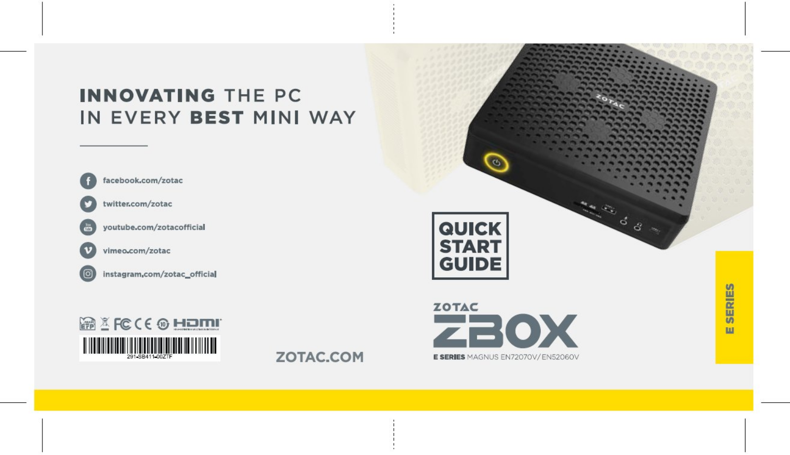 Zotac EN52060V Service Manual