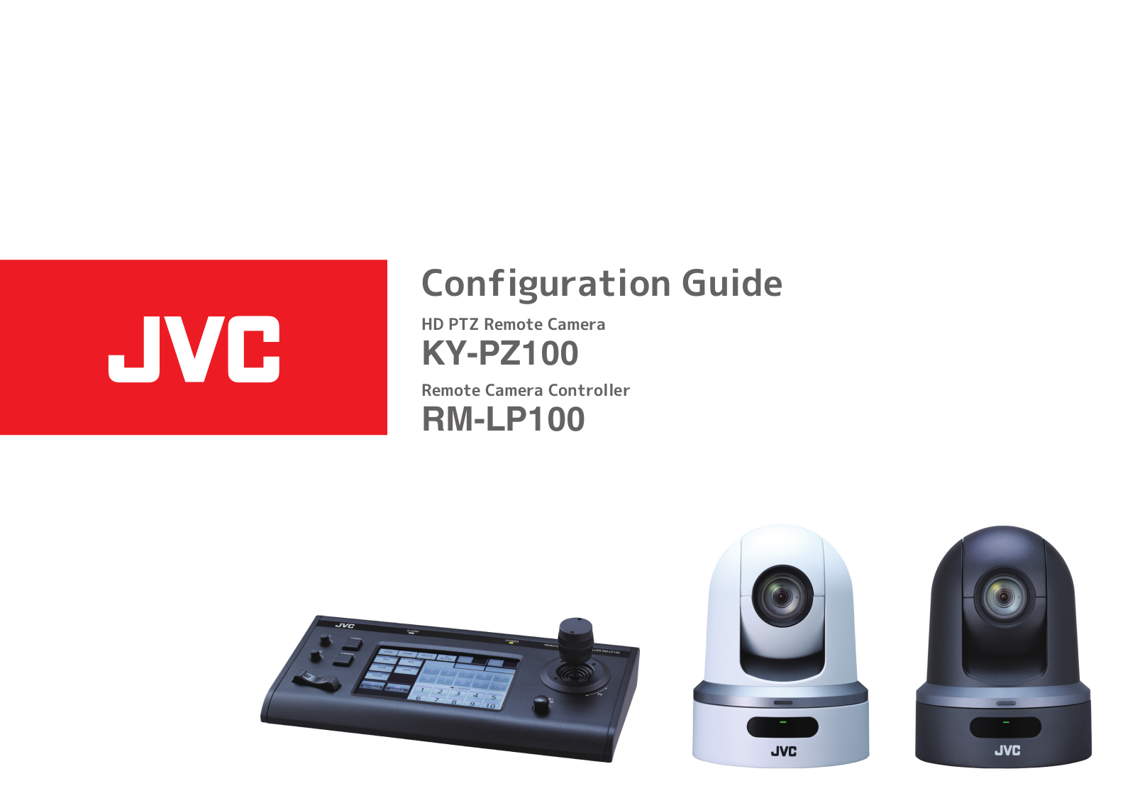 JVC KY-PZ100, RM-LP100 Configuration Manual