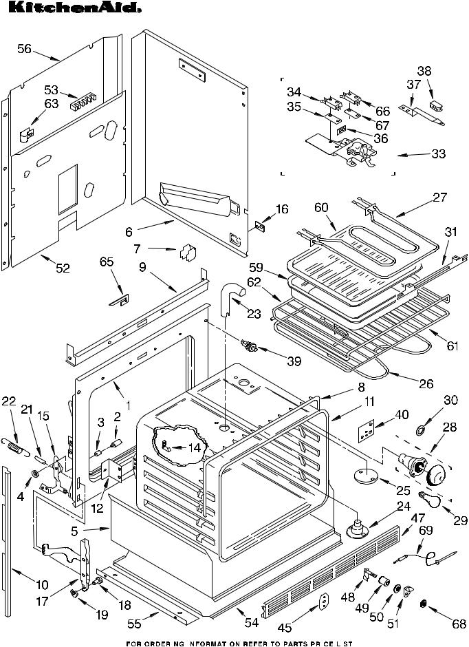 KitchenAid KEMS306XWH6 Parts List