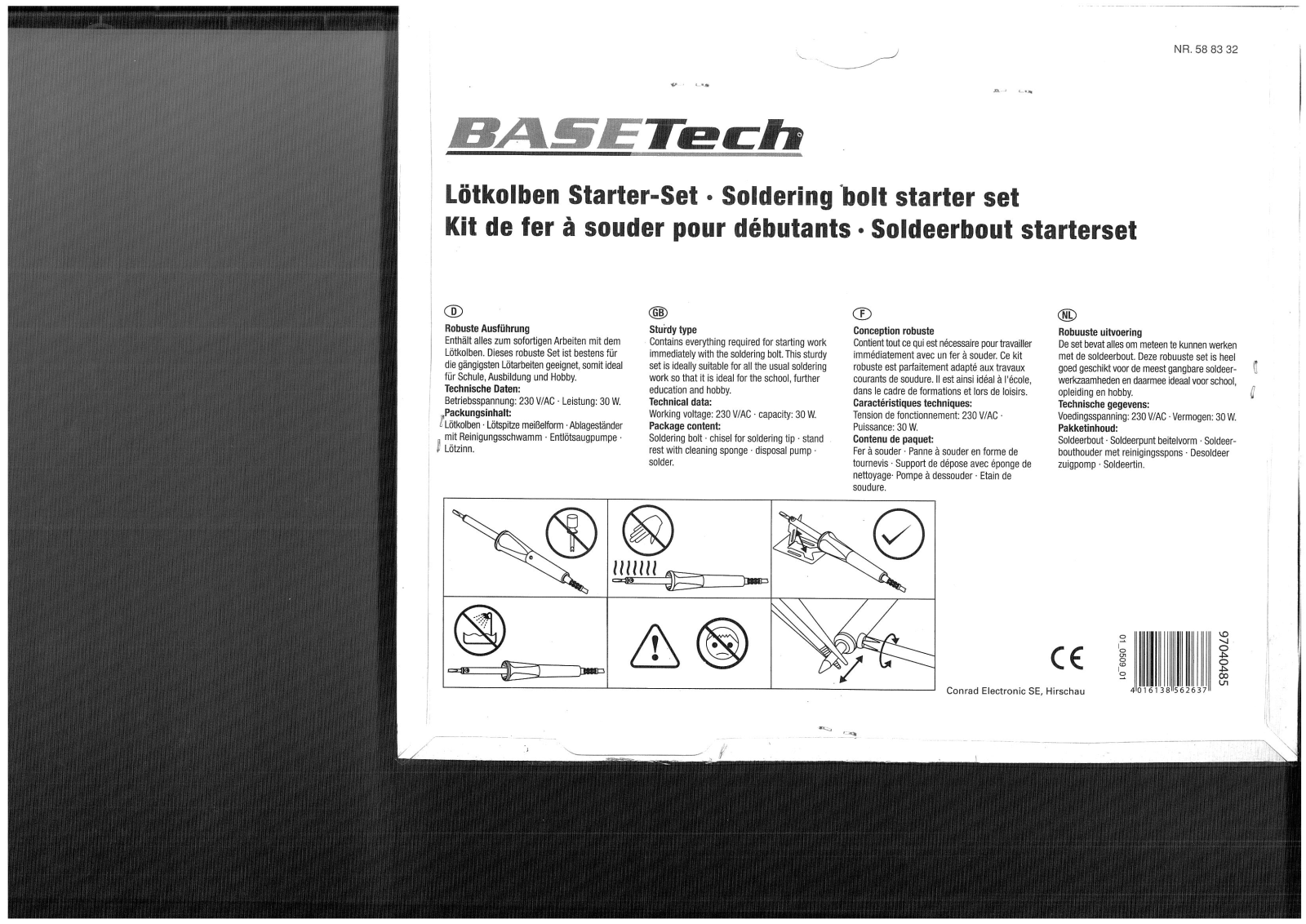 Basetech 588332 User guide