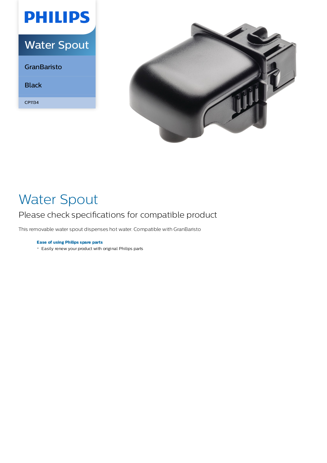 Philips CP1134/01 leaflet - ManualMachine.com
