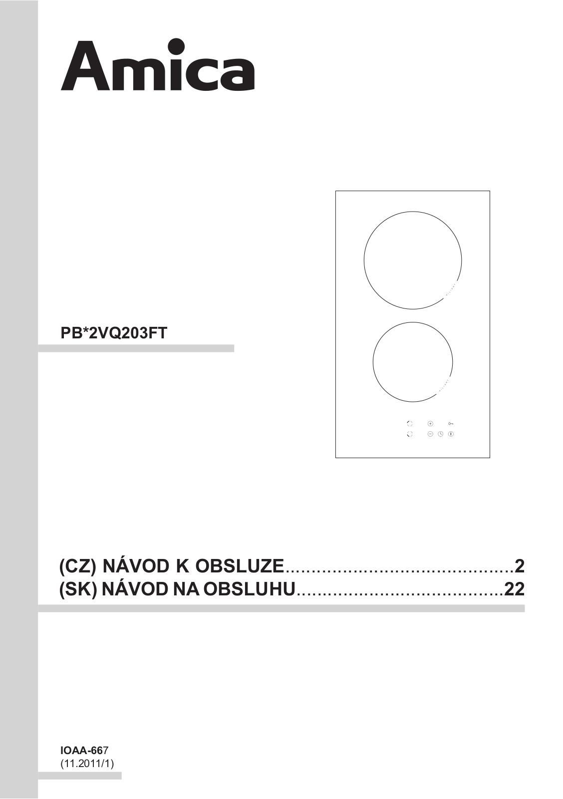 Amica PH3200ZT User Manual