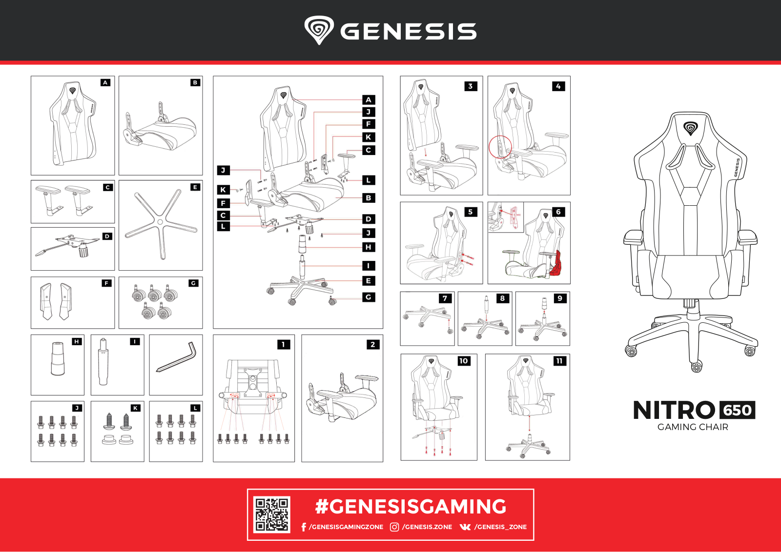 GENESIS Nitro 650 User guide - ManualMachine.com