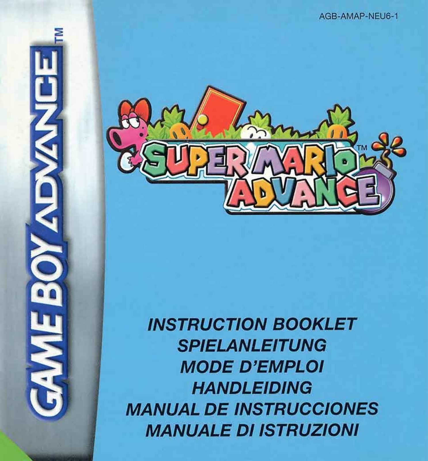 Mario - Super Mario Super Mario Advance Instruction Manual