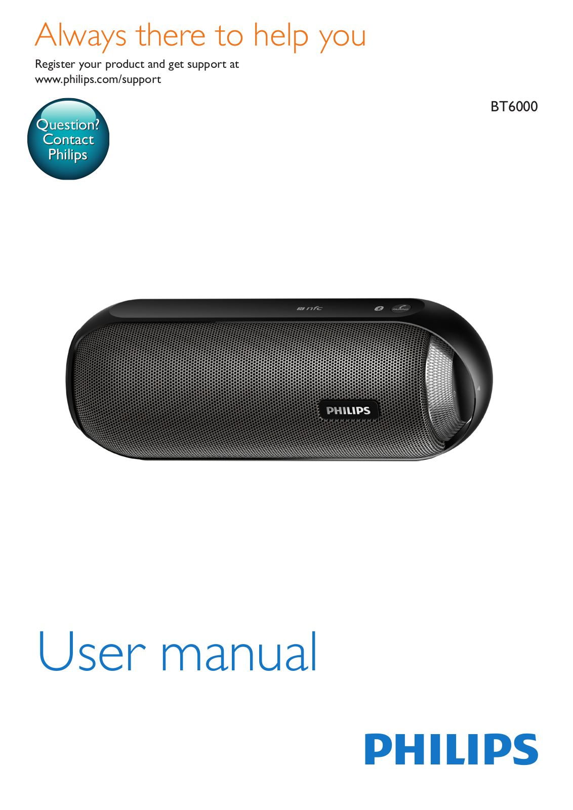 Philips BT6000W/94, BT6000R/94, BT6000A/94 user manual - ManualMachine.com