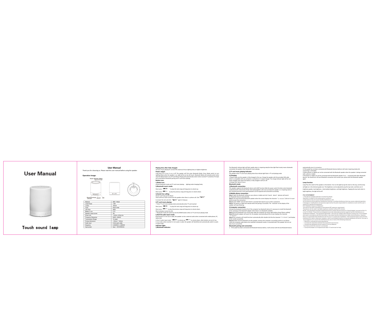 CLEVER BRIGHT CB 335115 User Manual