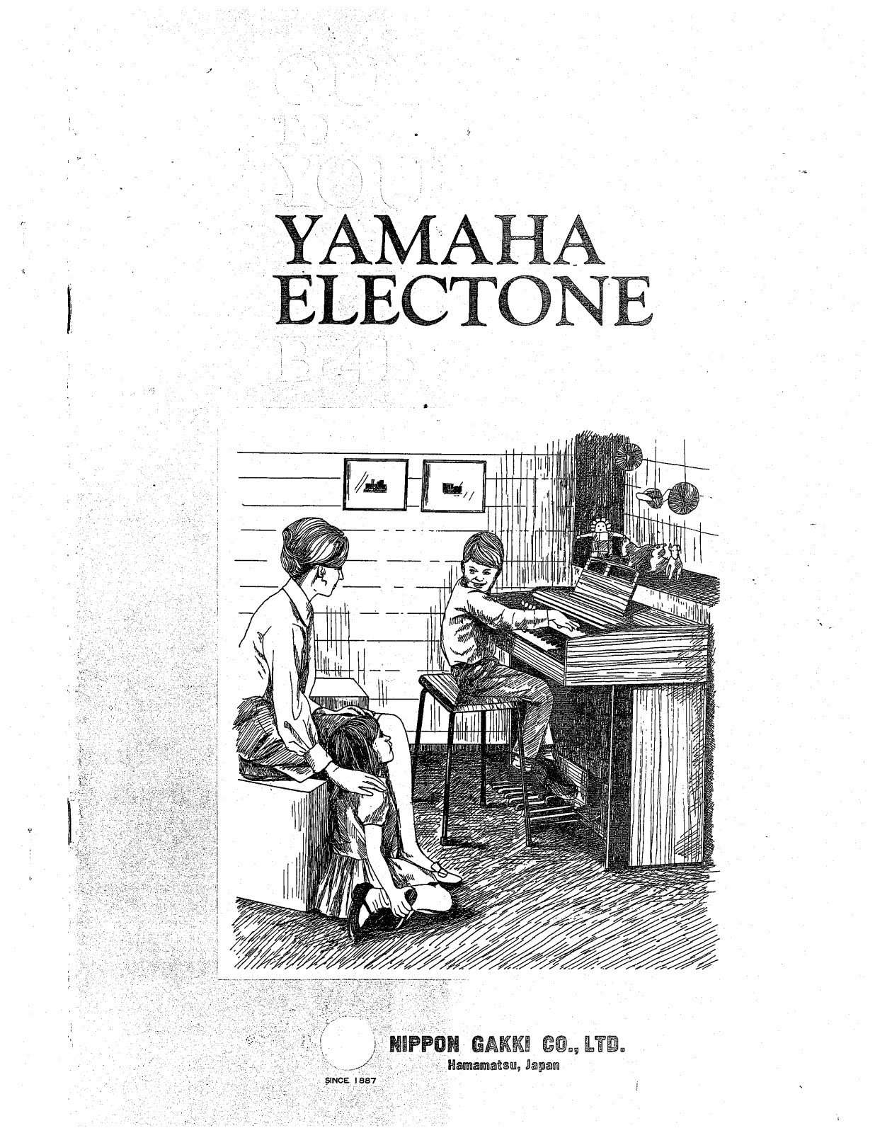 Yamaha B4B User Manual