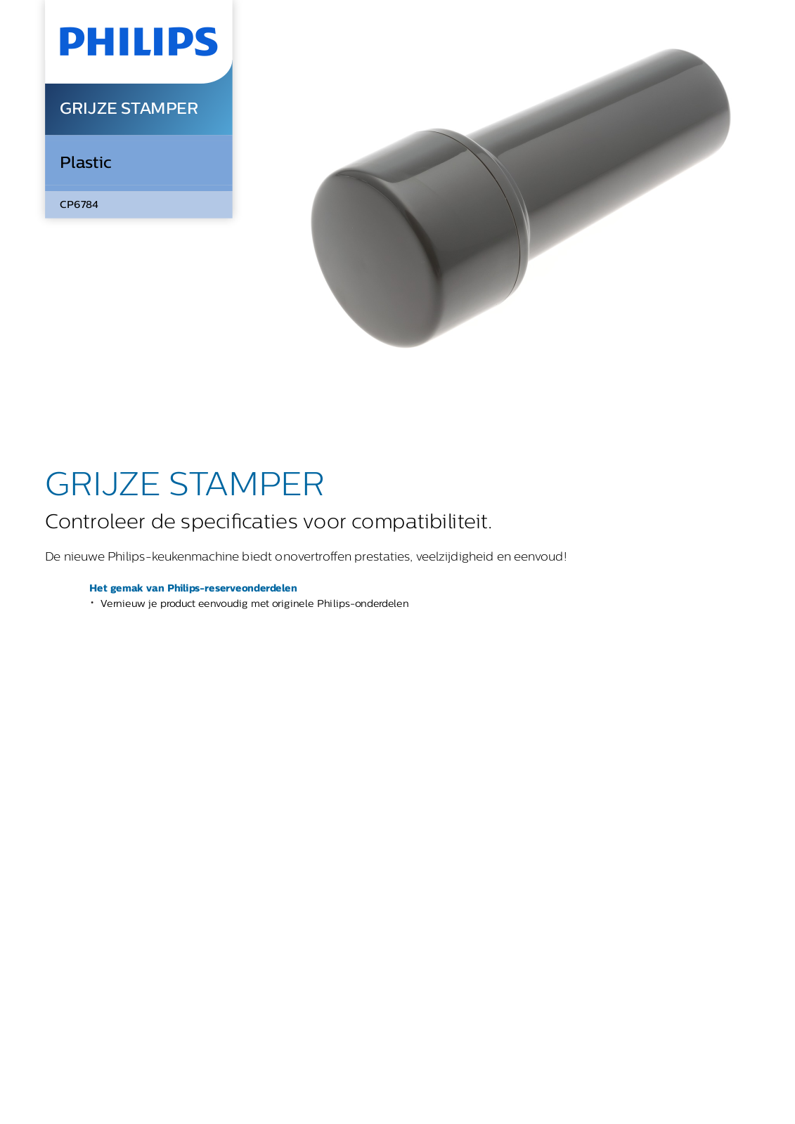 Philips CP6784/01 Leaflet - ManualMachine.com