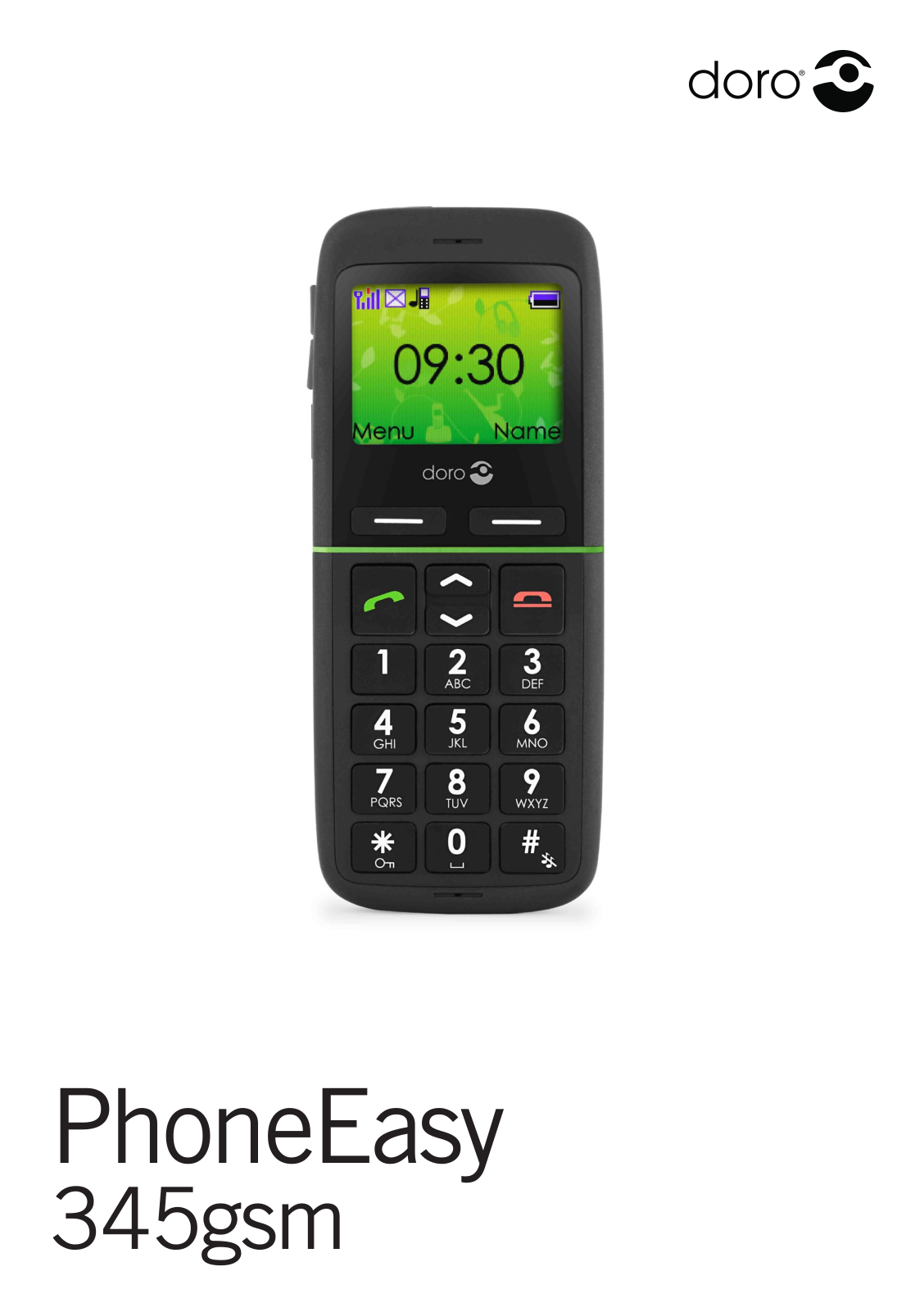 doro PhoneEasy 345gsm User guide