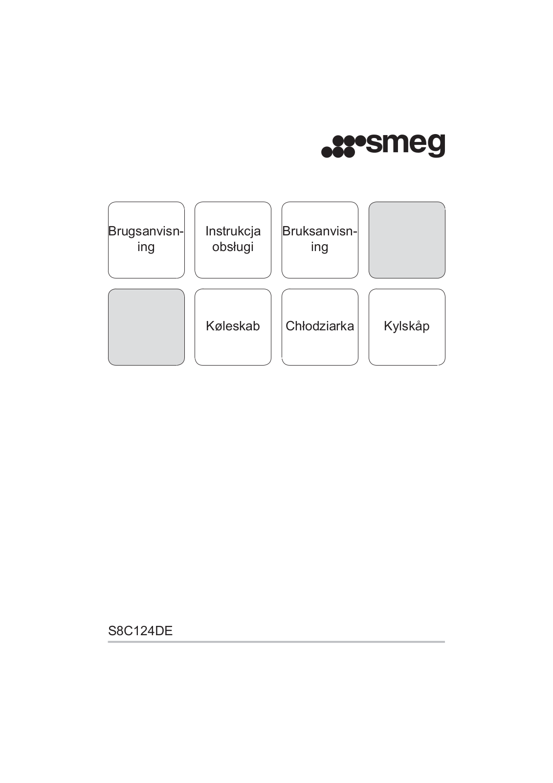 Smeg S8C124DE User manual