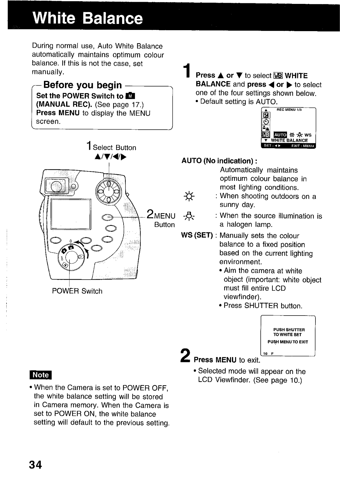 Panasonic PV-DC3000 User Manual