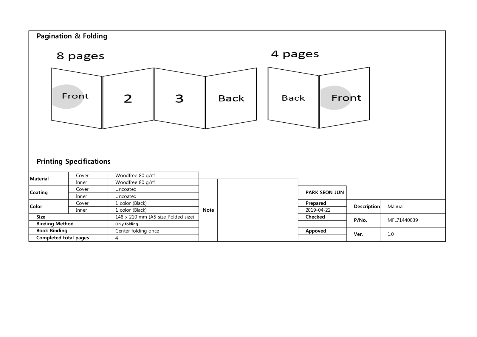 LG SL6YF User Guide