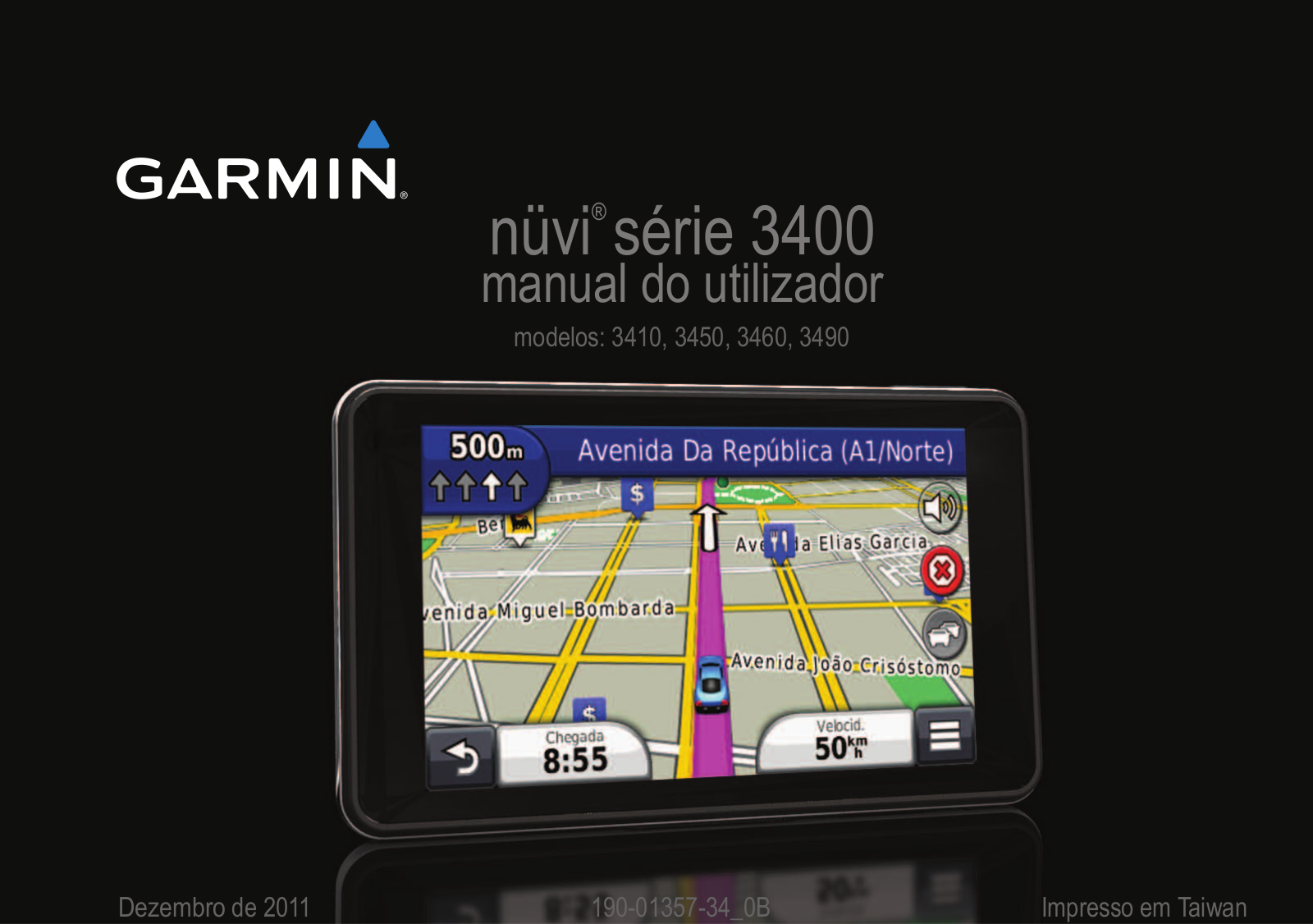 Garmin nüvi 3460LT, nüvi 3450, nüvi 3450LM, nüvi 3410, nüvi 3490LM User manual