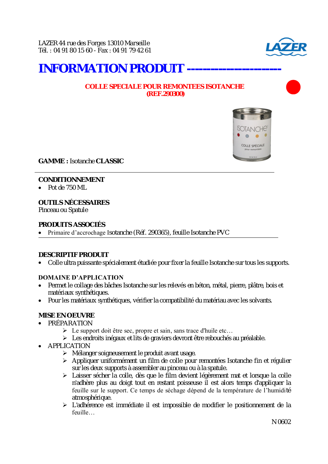 Lazer 290300 User Manual