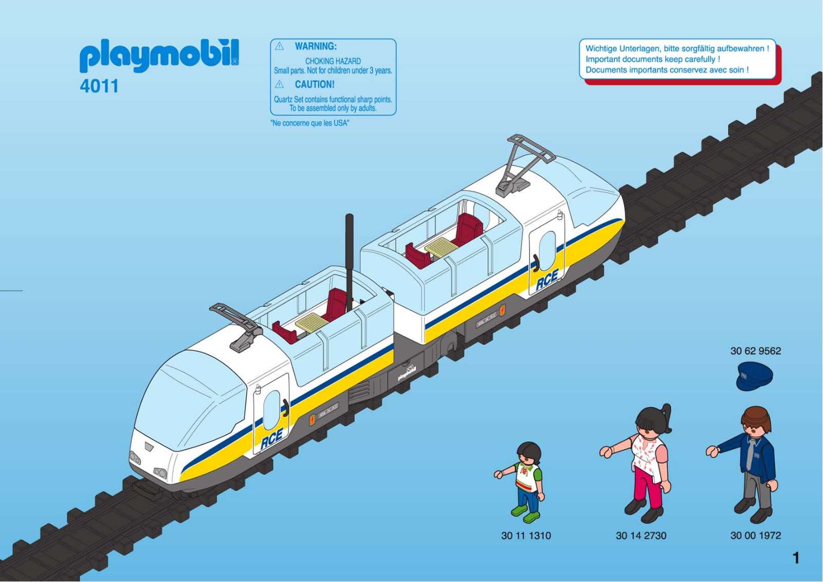 Playmobil 4011 Instructions