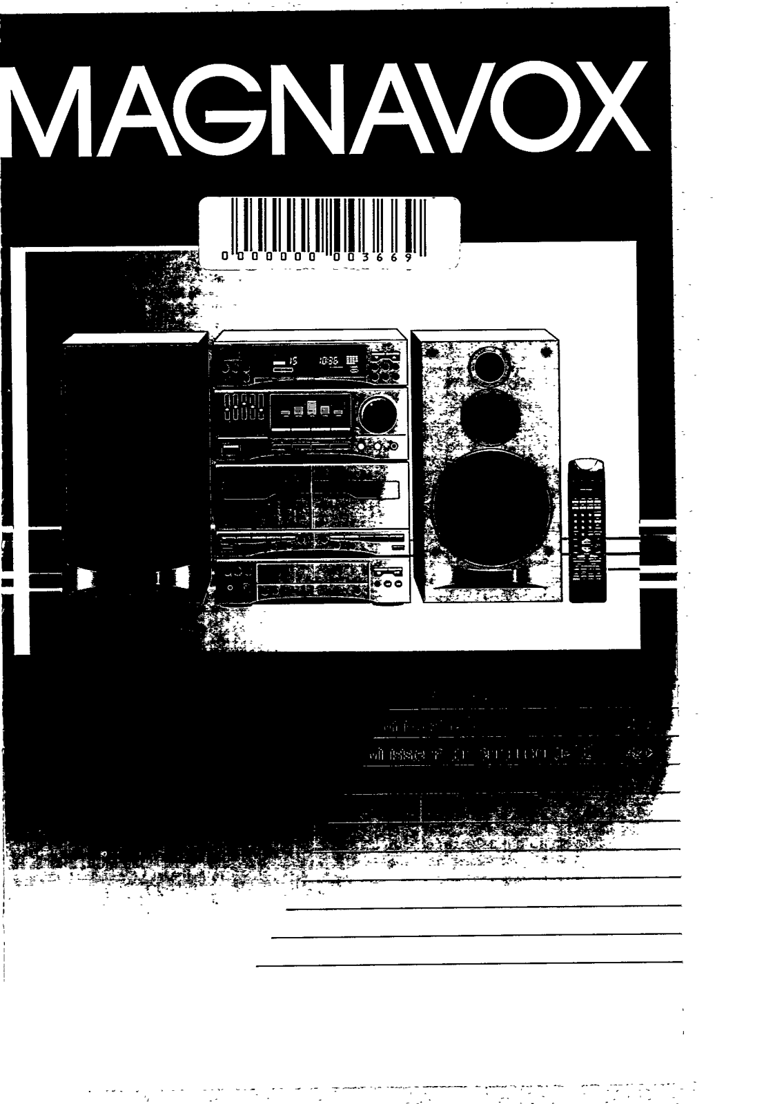 Philips FW40 User Manual