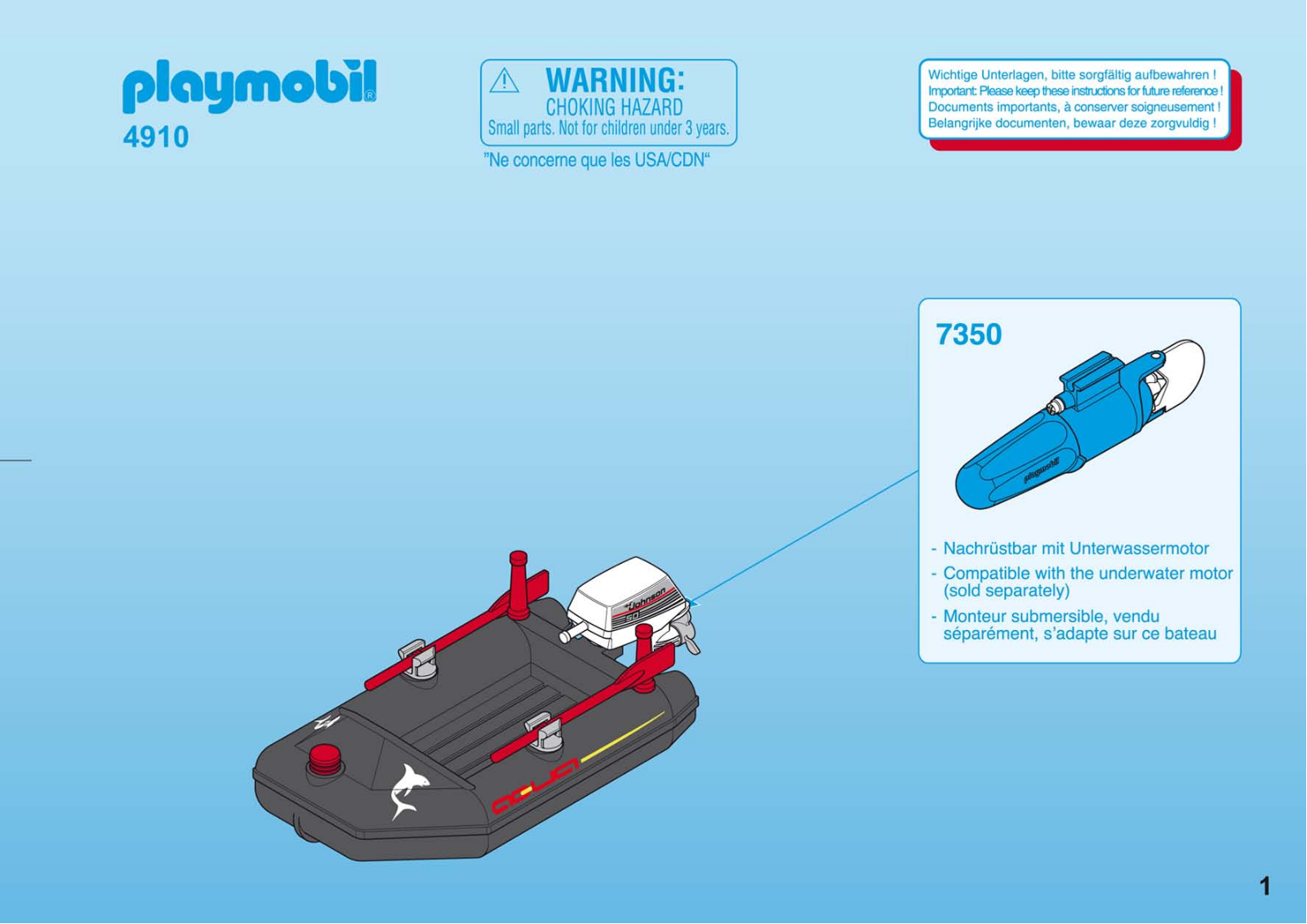 Playmobil 4910 Instructions