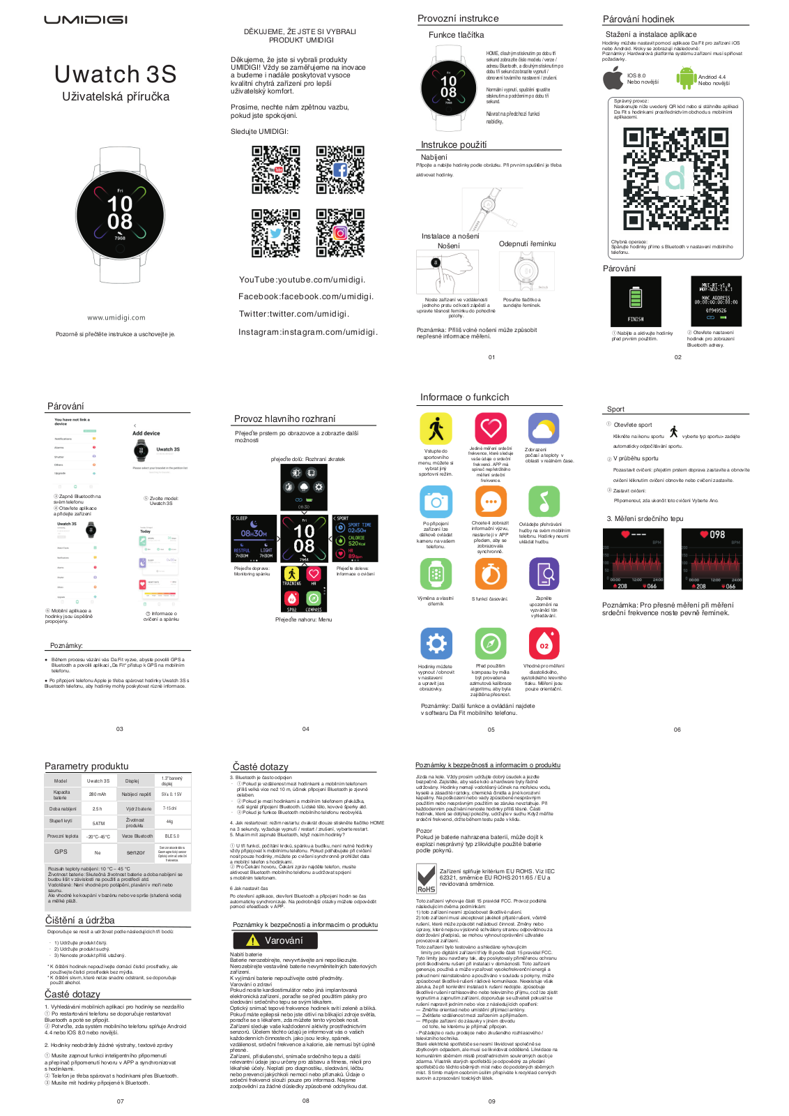 UMIDIGI Uwatch 3S User Manual