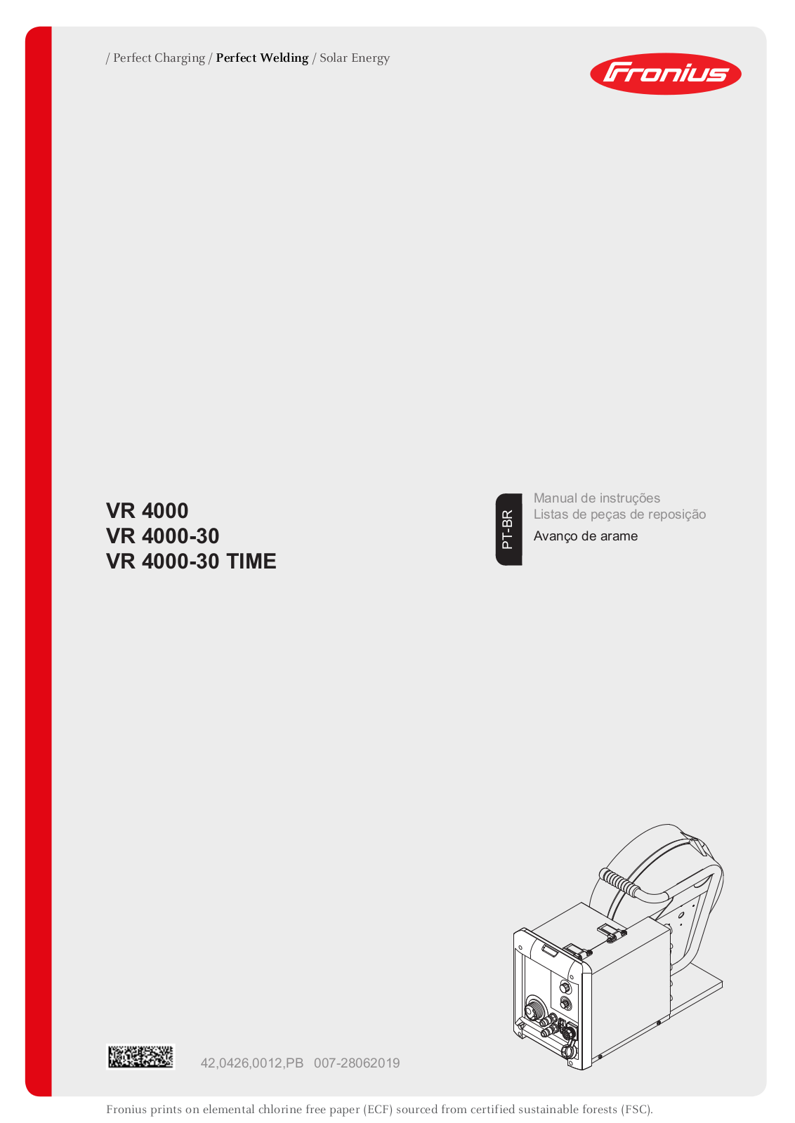 Fronius VR 4000, VR 4000-30, VR 4000-30 TIME Operating Instruction - ManualMachine.com