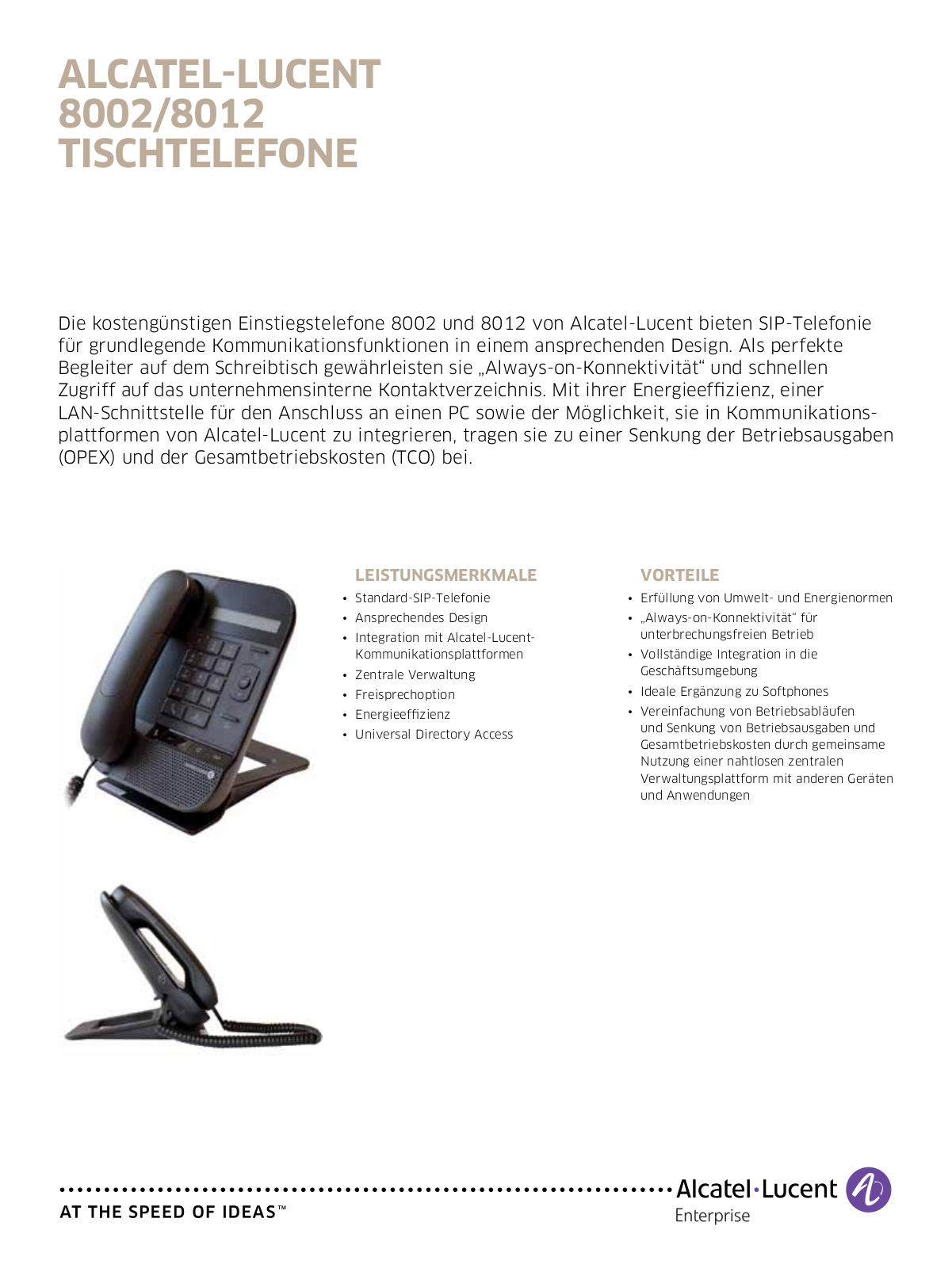 Alcatel 8012 USER MANUAL