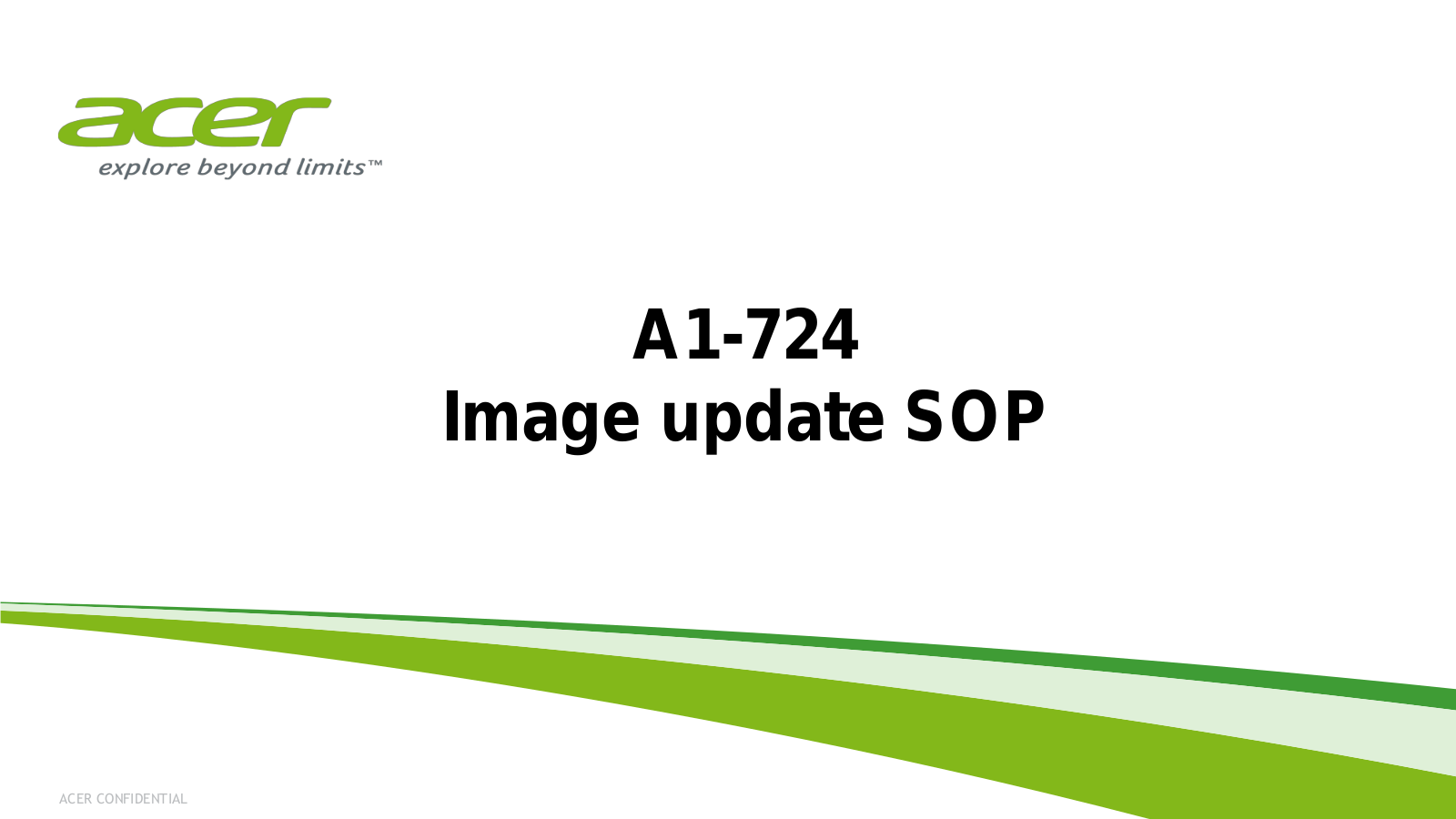 Acer A1-724 Update