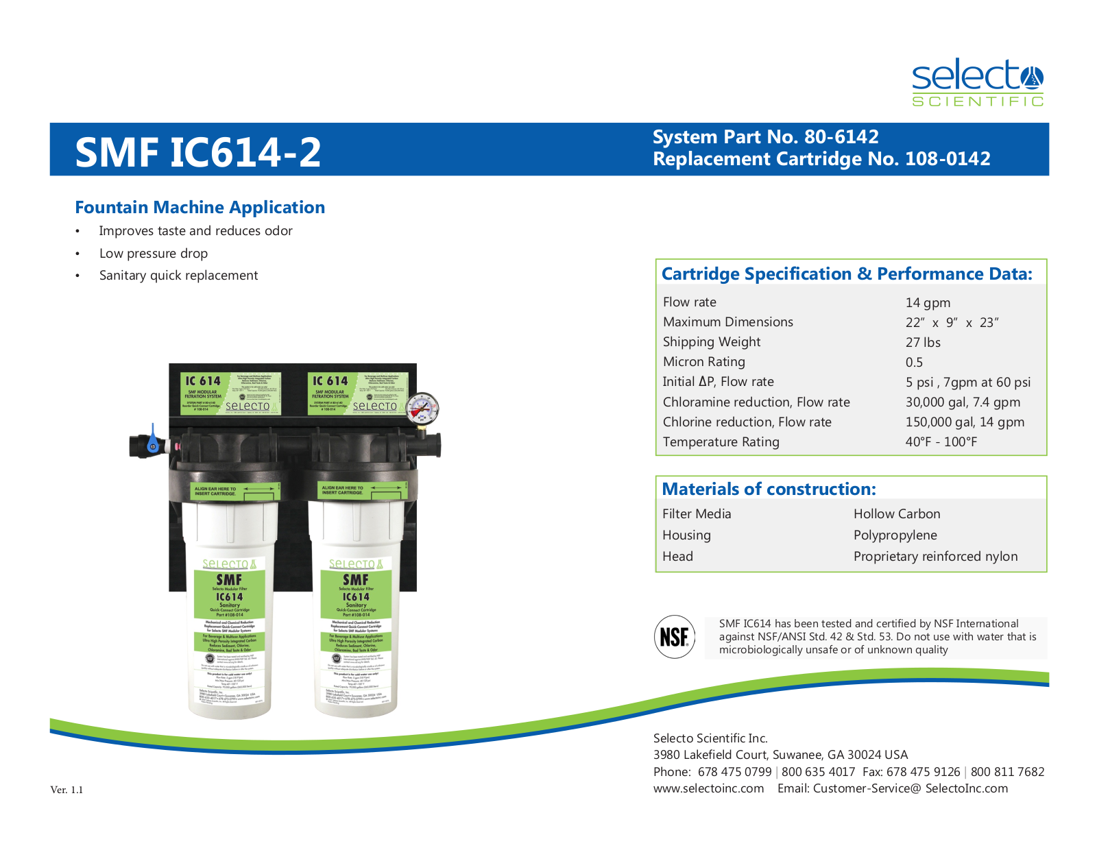 KineticoPRO SMF IC614-2 User Manual