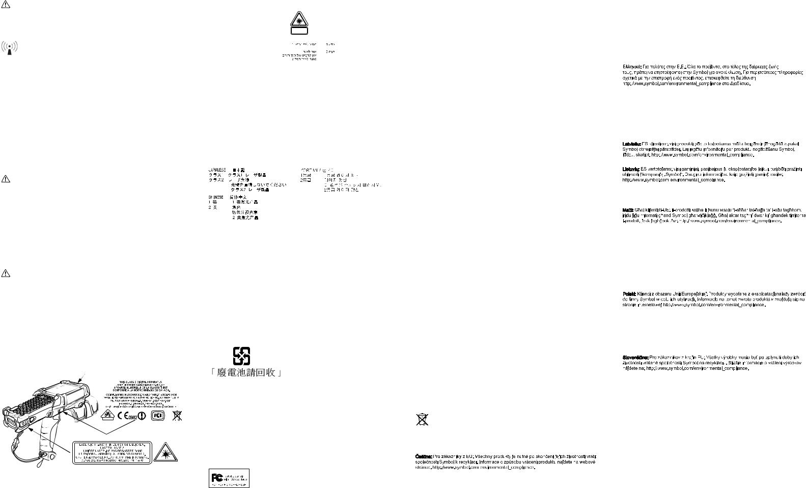 Symbol Technologies MC9090R6 Users manual