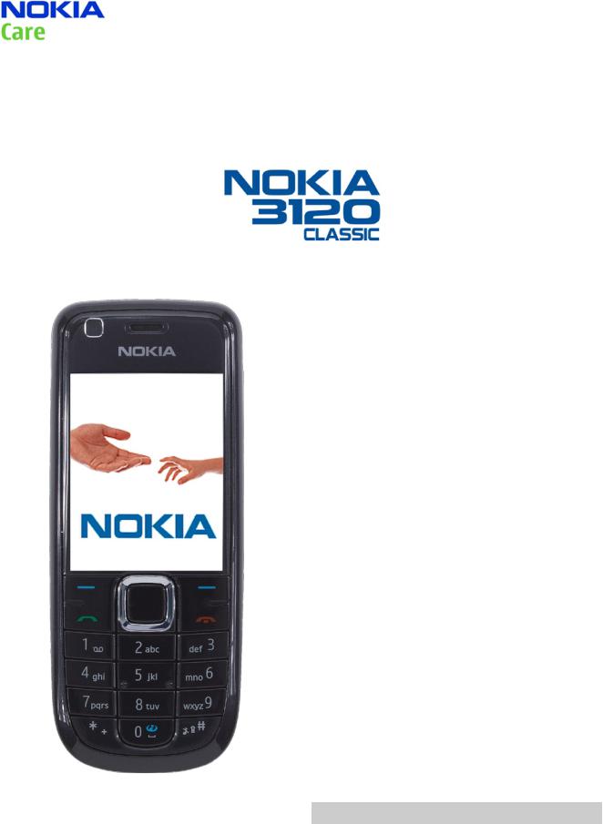 Nokia 3120classic, RM-364, RM365, Rm366 Service Manual