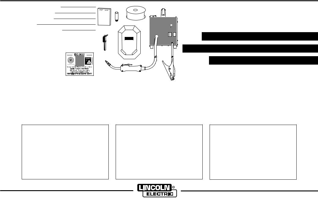 Lincoln Electric IMT776 User Manual