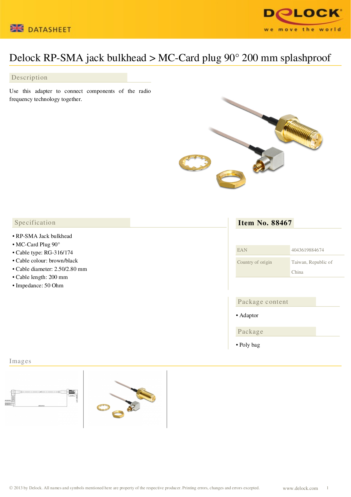 DeLOCK 88467 User Manual