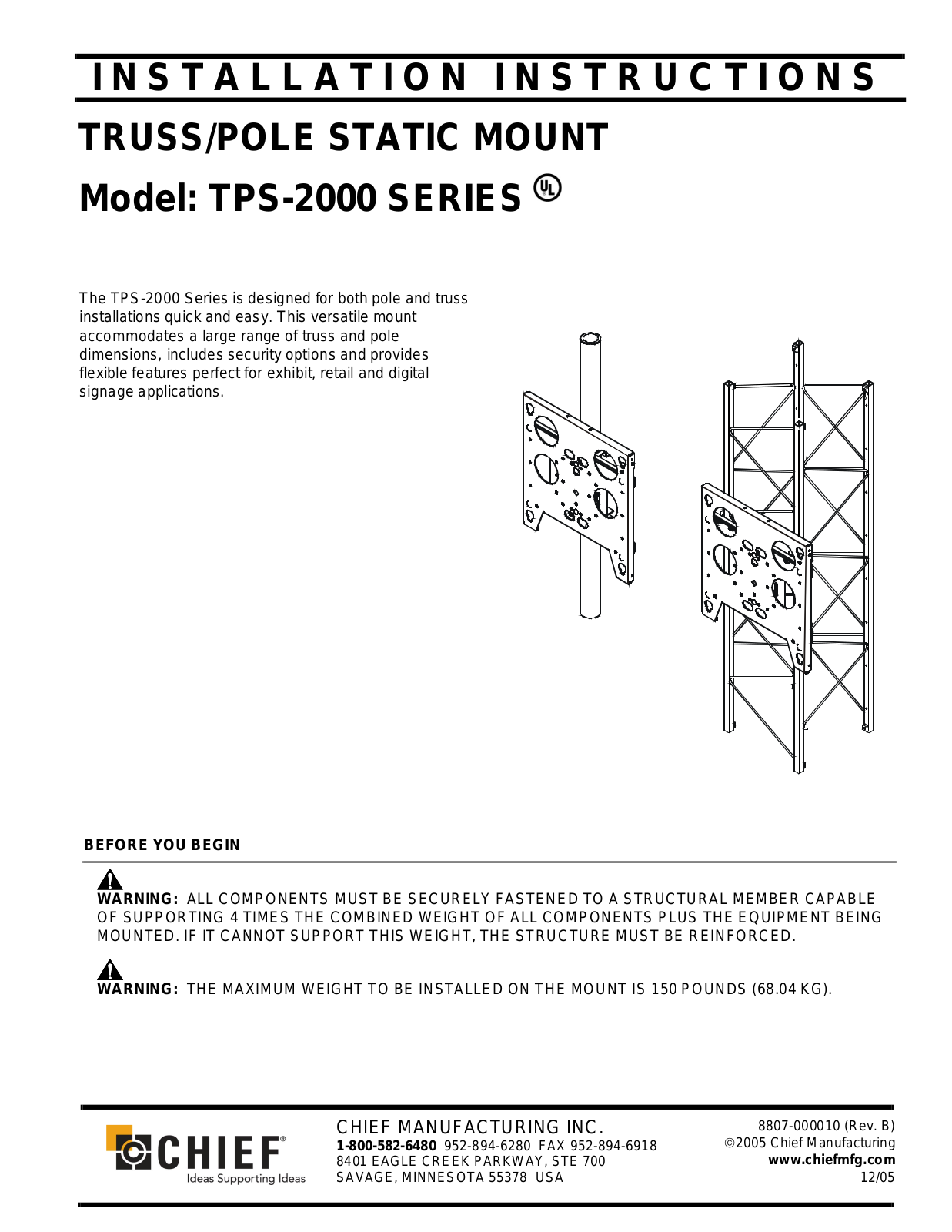 Chief TPSU Installation Guide