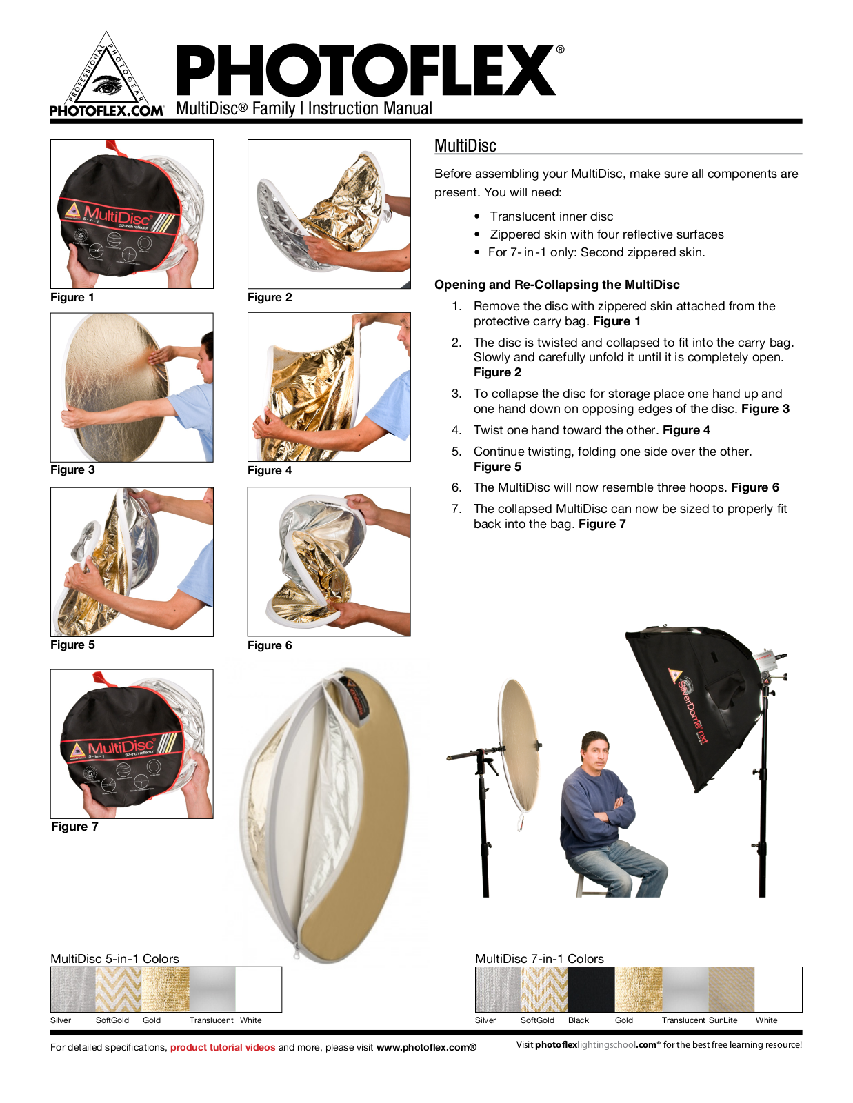 Photoflex DL-22MULTI, DL-32MULTI7N1 User manual - ManualMachine.com
