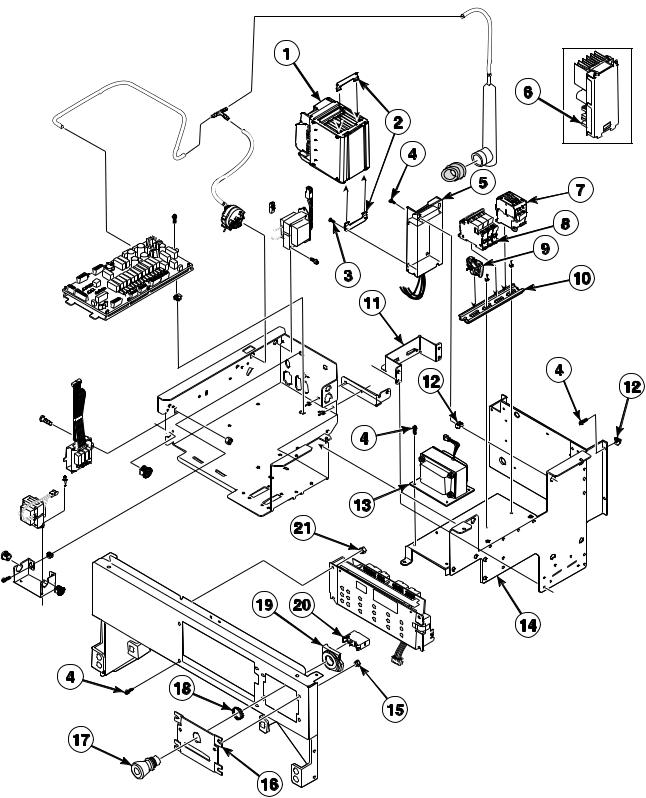 Unimac UCU060KNV-Extractor Parts Diagram