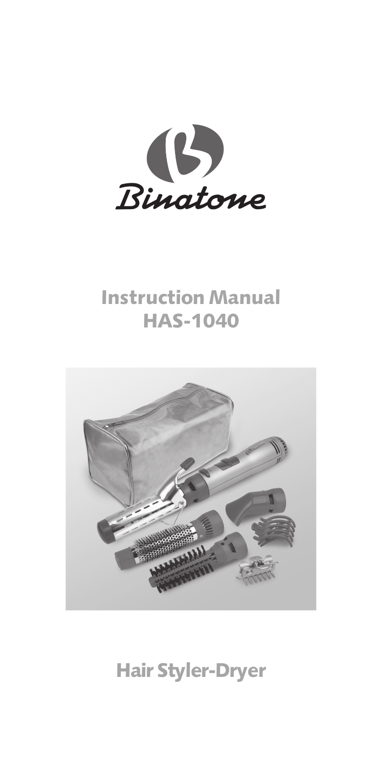 BINATONE HAS-1040 User Manual