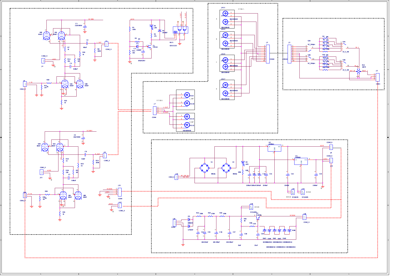 Rogue Audio 99 Schematic