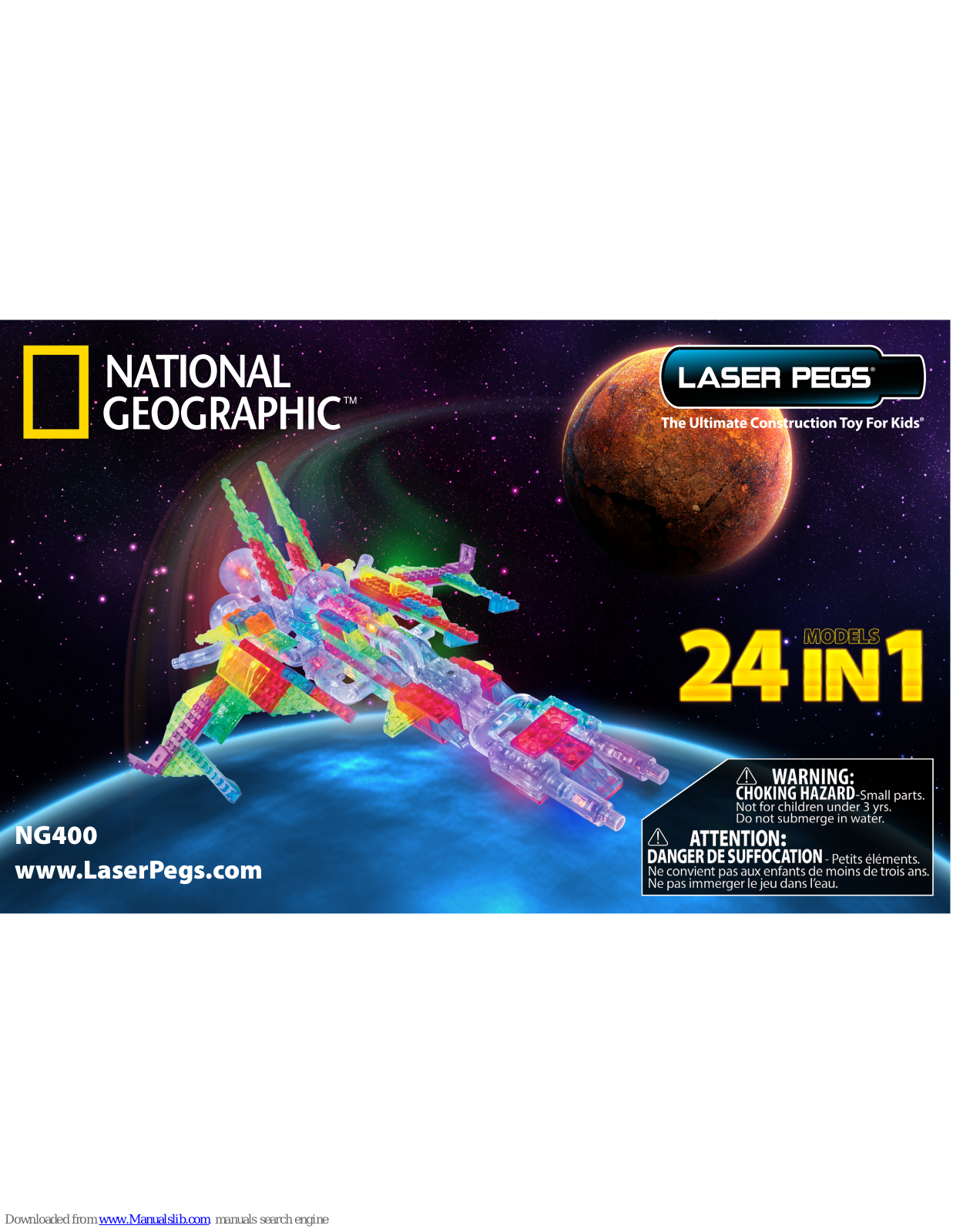 Laser Pegs National Geographic NG400 User Manual