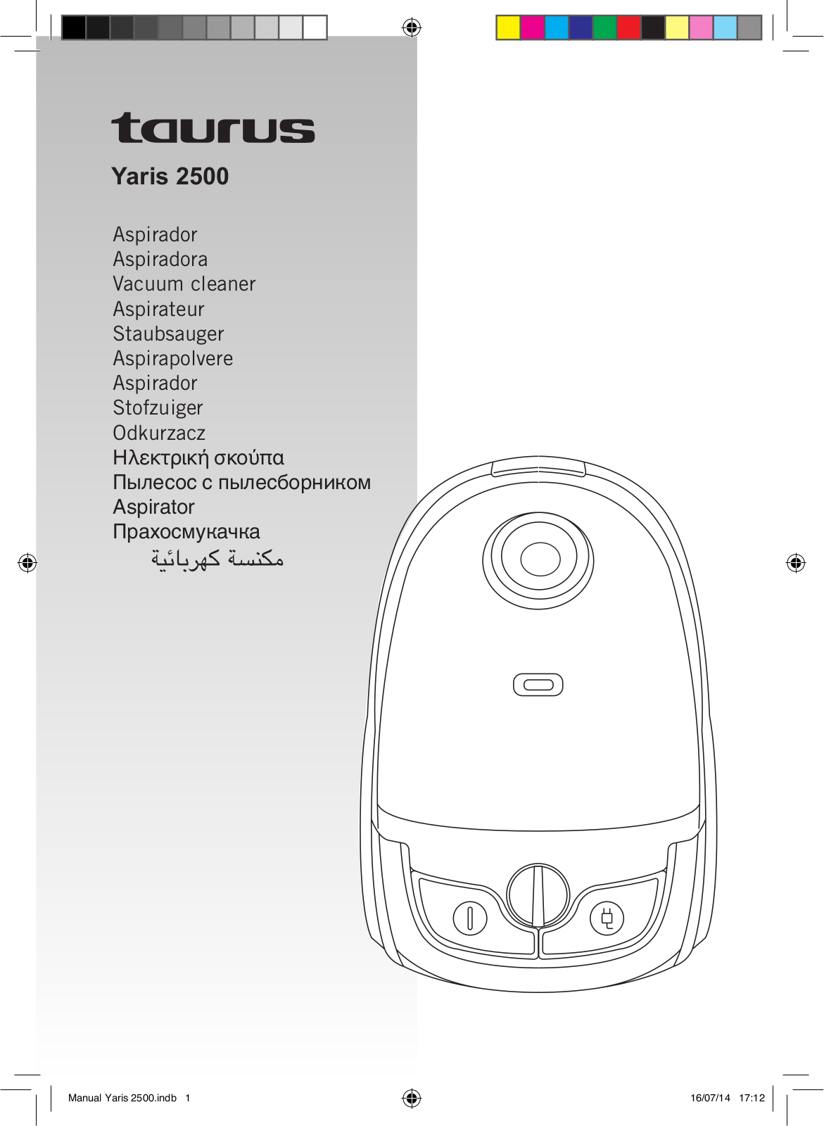 Taurus Yaris 2500 User Manual