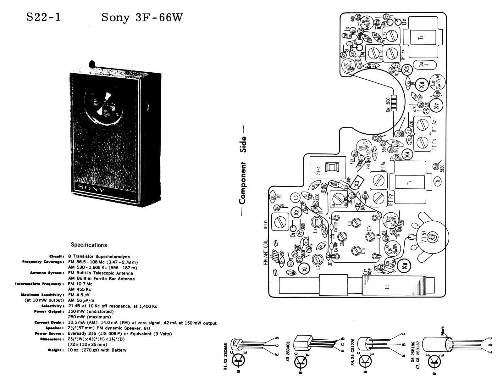 Sony 3F66W Schematic - ManualMachine.com
