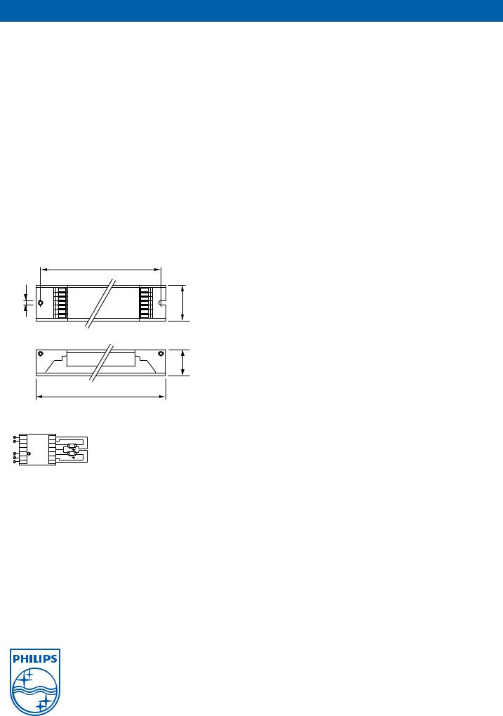 Philips HF-Regulator 2 14-35 TL5 EII User Manual