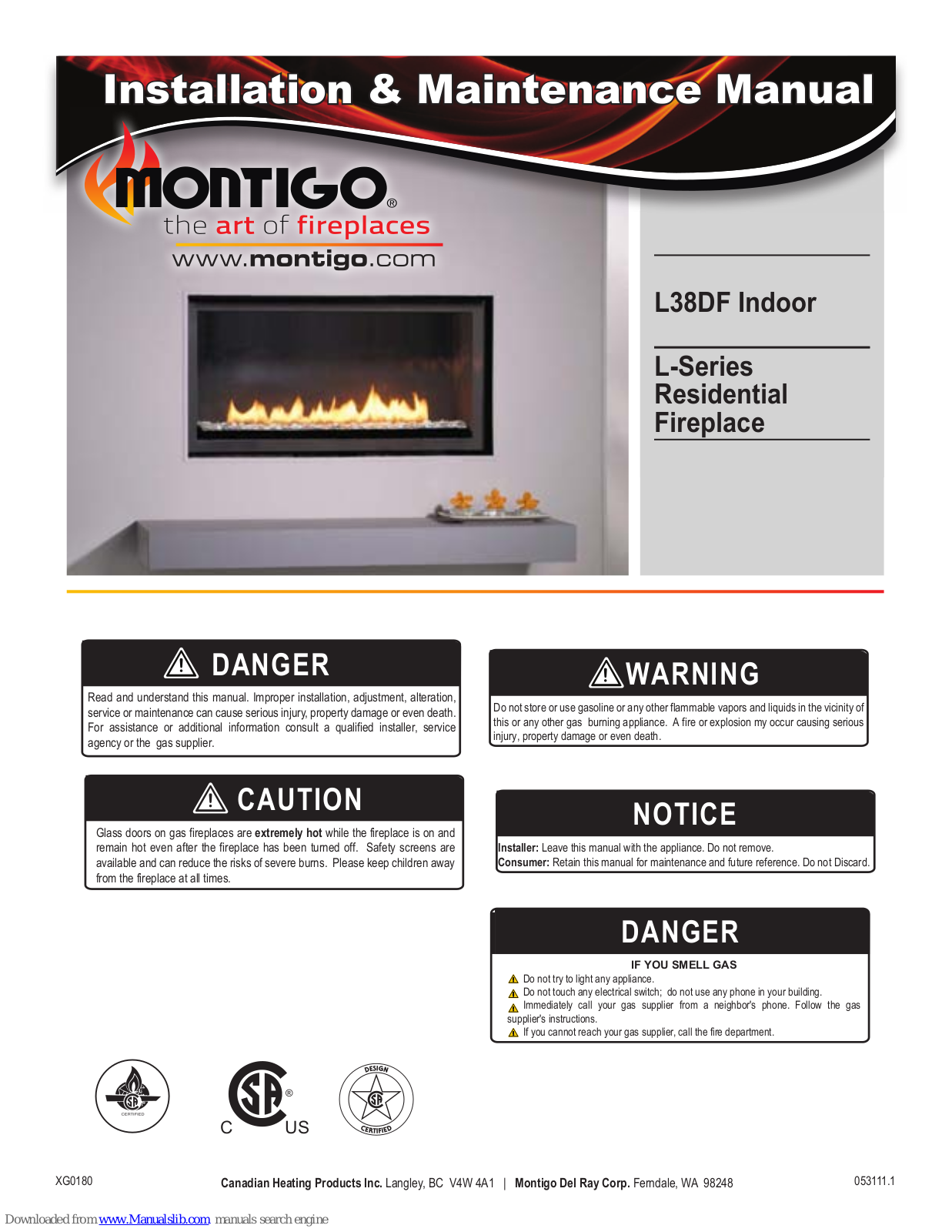 Montigo L38DF, L38DF Indoor L-, L38DFN, L38DFN-F, L38DFL Maintance Manual