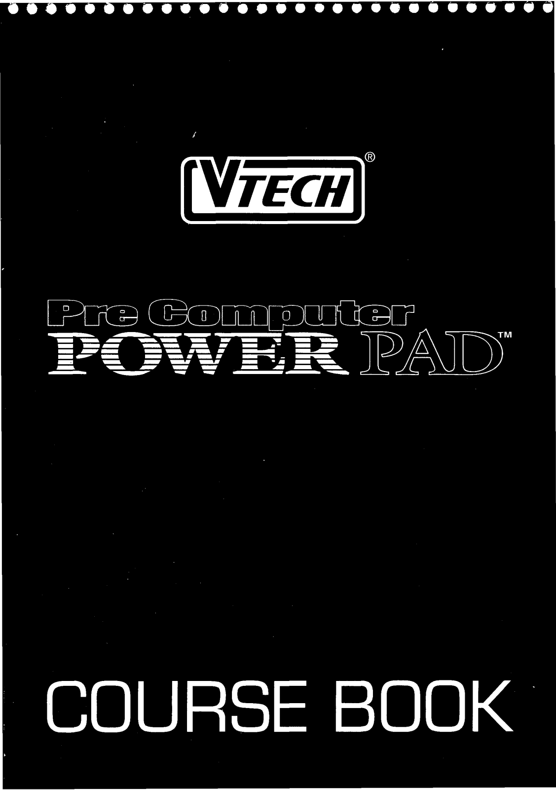 VTech PRECOMPUTER POWERPAD COURSE User Manual