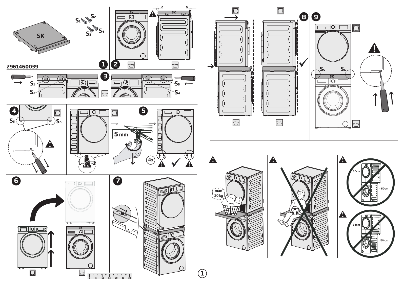 Beko SKWS54, SKWS60 User Manual