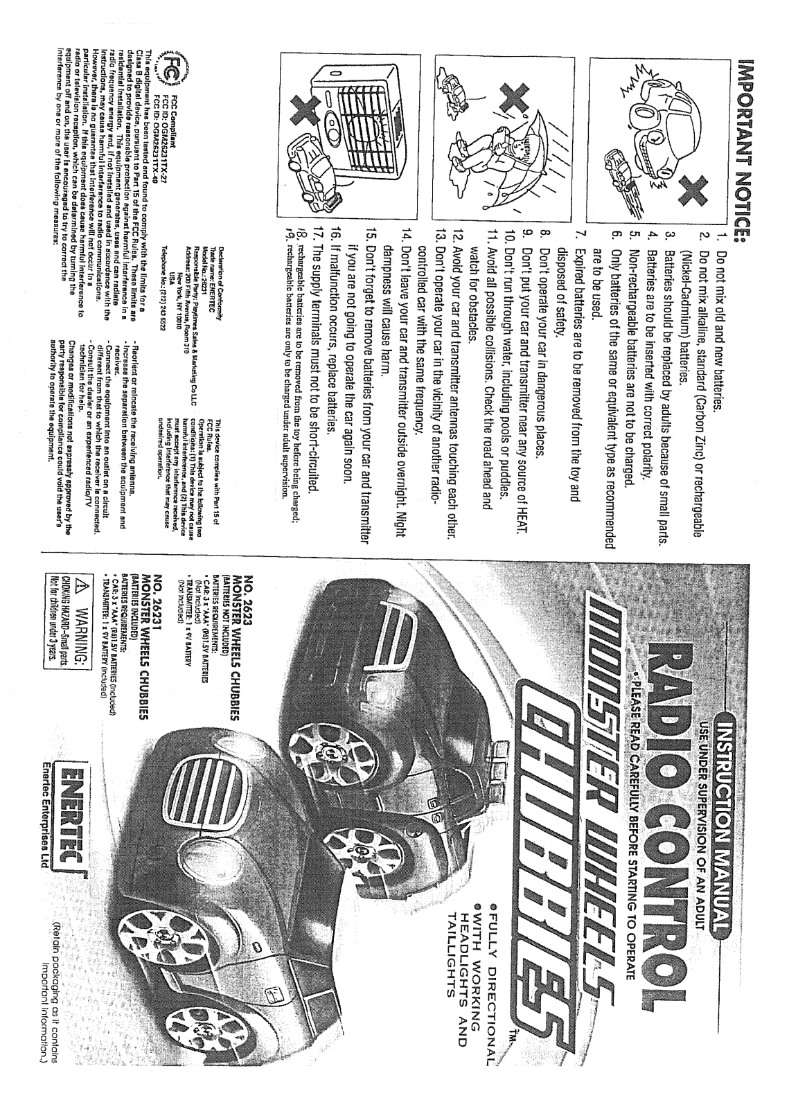 Enertec 26231TX 27, 26231TX 49 Users manual - ManualMachine.com