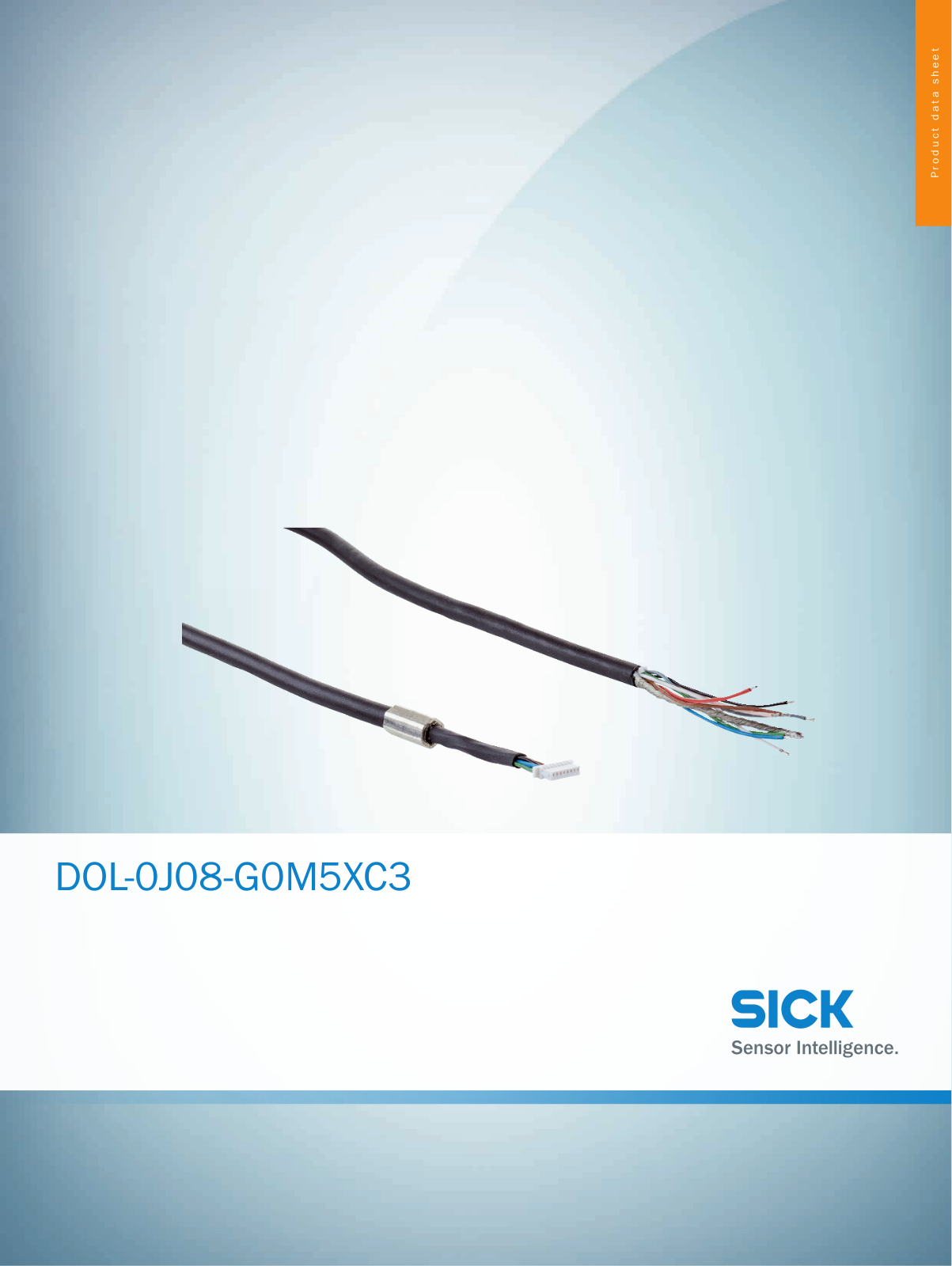 Sick DOL-0J08-G0M5XC3 Data Sheet