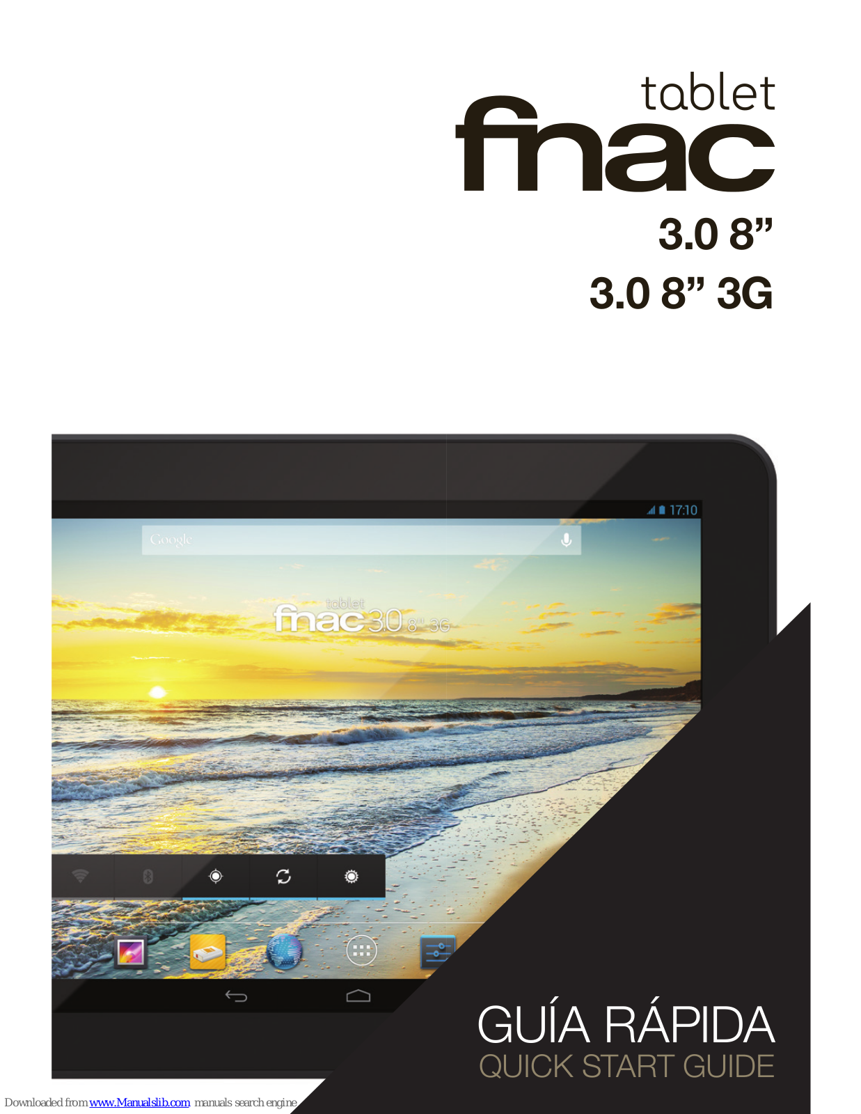 Fnac 3.0 8”, 3.0 8” 3G Quick Start Manual - ManualMachine.com