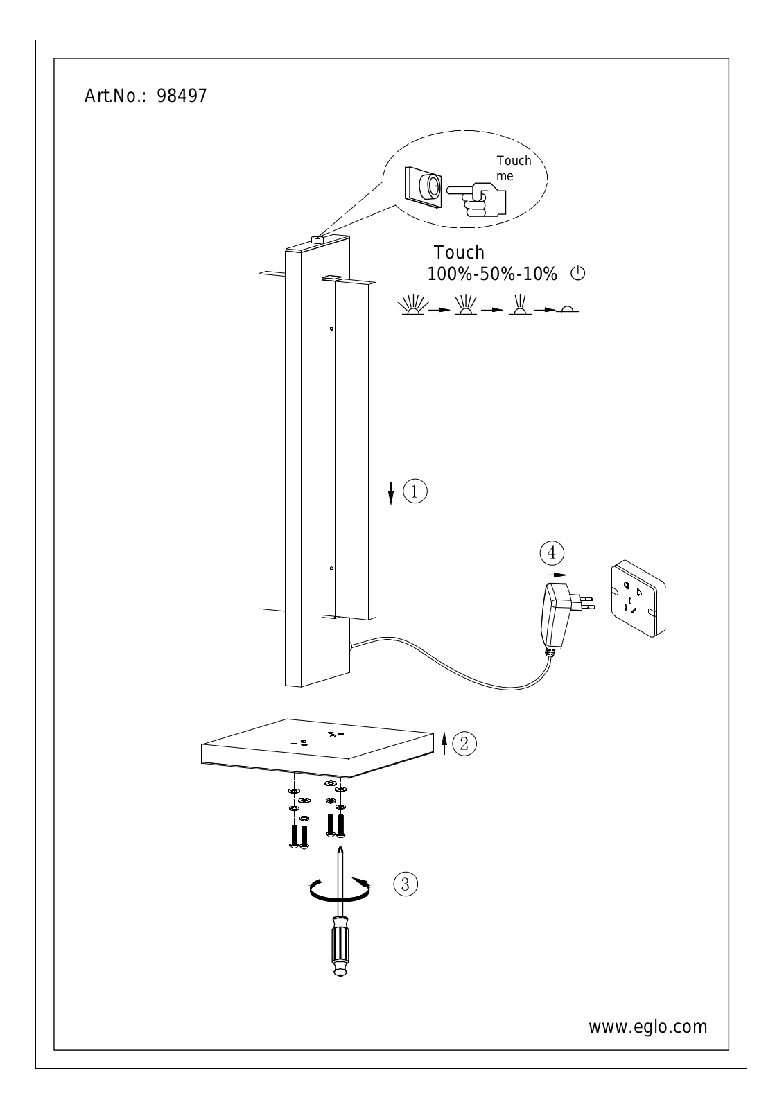 Eglo 98497 User manual