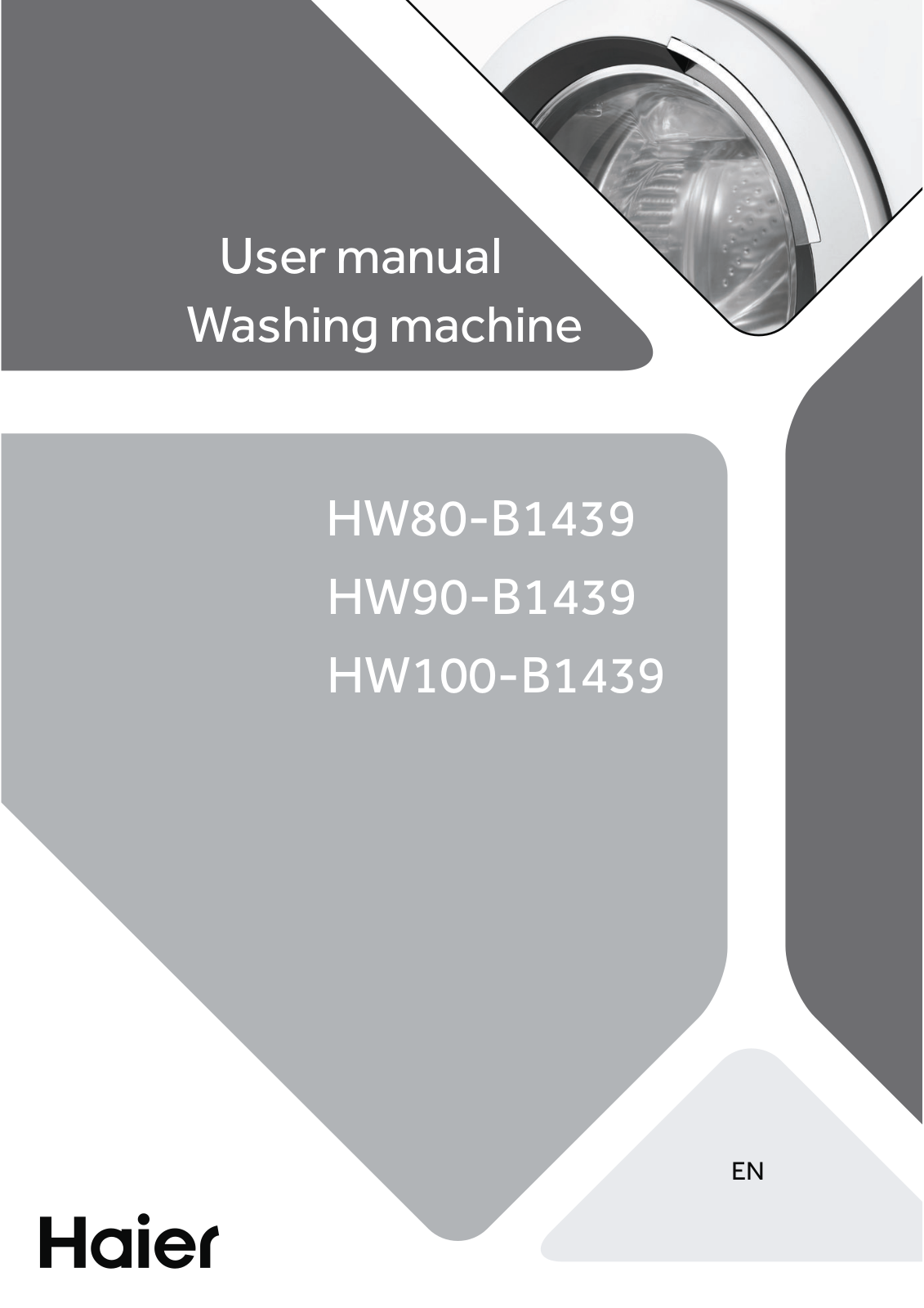 Haier HW90-B1439 operation manual