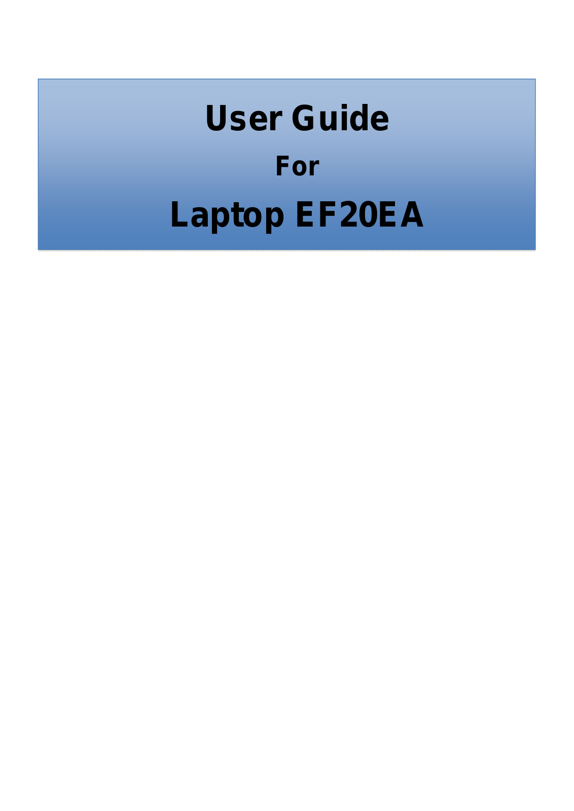 ELITEGROUP COMPUTER SYSTEMS EF2BC40EA3 Users Manual