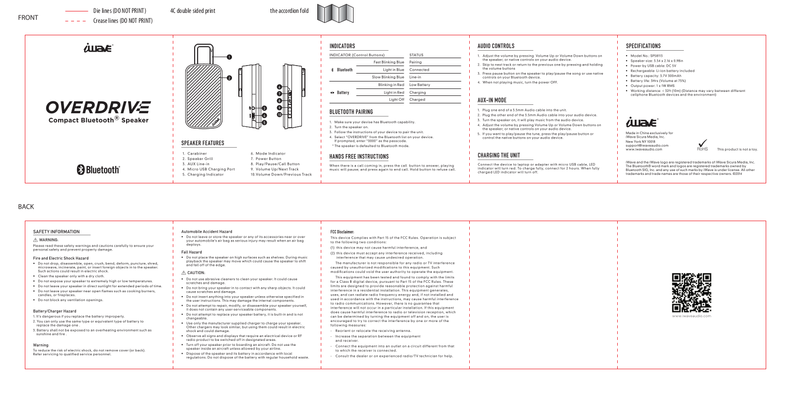 Wonders Technology SP58113 User Manual