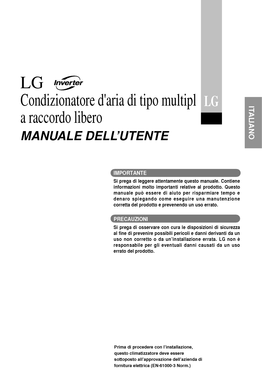 Lg FMN0960NL, FMN1860NT, FMU4480N6L, FMN0760NL, FMN1260NL User Manual